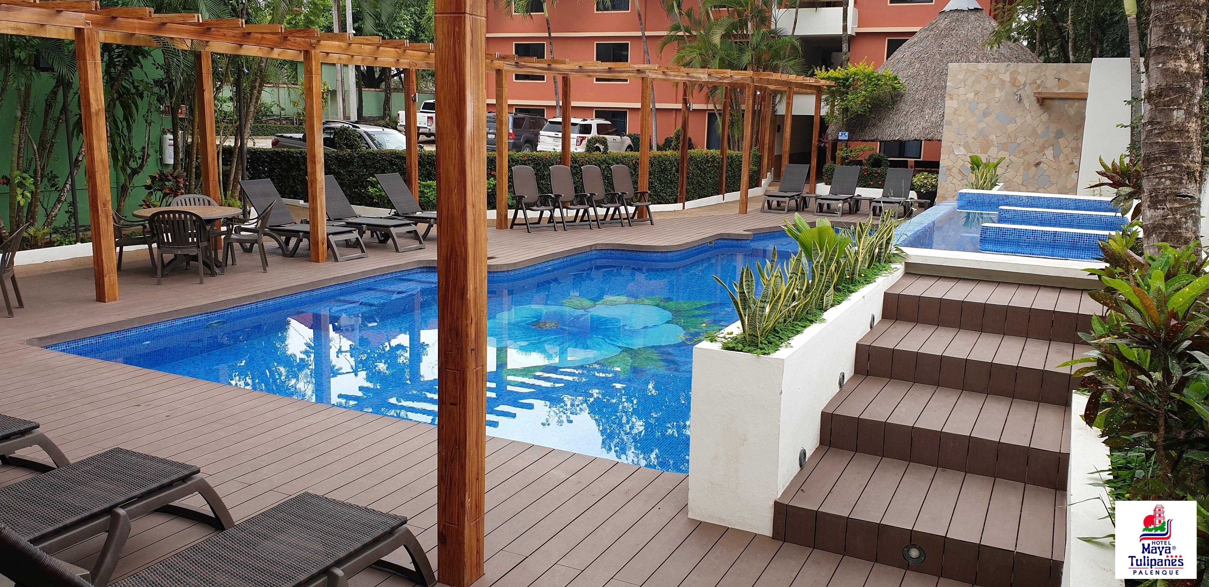 Hotel Maya Tulipanes Palenque Luaran gambar